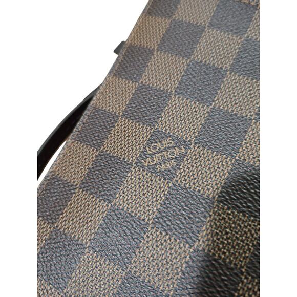 Louis Vuitton Damier Ebene Pouch Red Interior (14963) - Picture 3 of 8